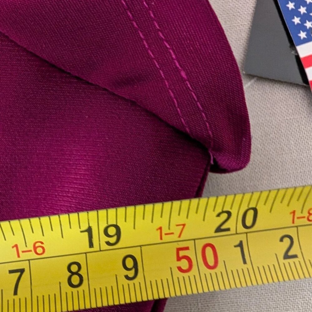 Evening Gown Magenta Berry Sweetheart Neckline Cold Shoulder Embellished Size 16 - Picture 9 of 14